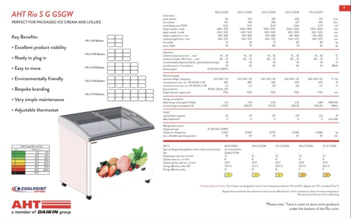 Display Chest Freezer