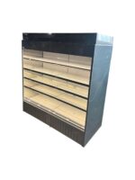 Commercial display refrigerator full height view